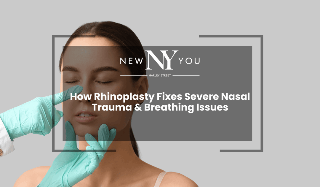 How Rhinoplasty Fixes Severe Nasal Trauma & Breathing Issues