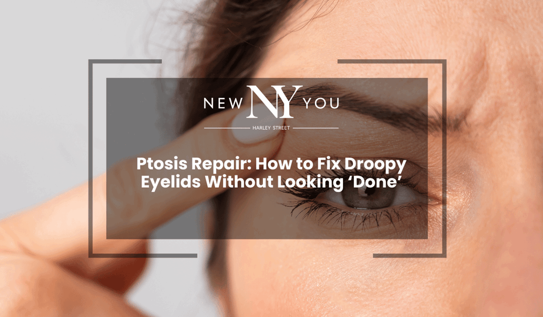 Ptosis Repair: How to Fix Droopy Eyelids Without Looking ‘Done’
