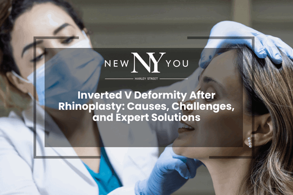 Inverted V Deformity After Rhinoplasty: Causes, Challenges, and Expert Solutions