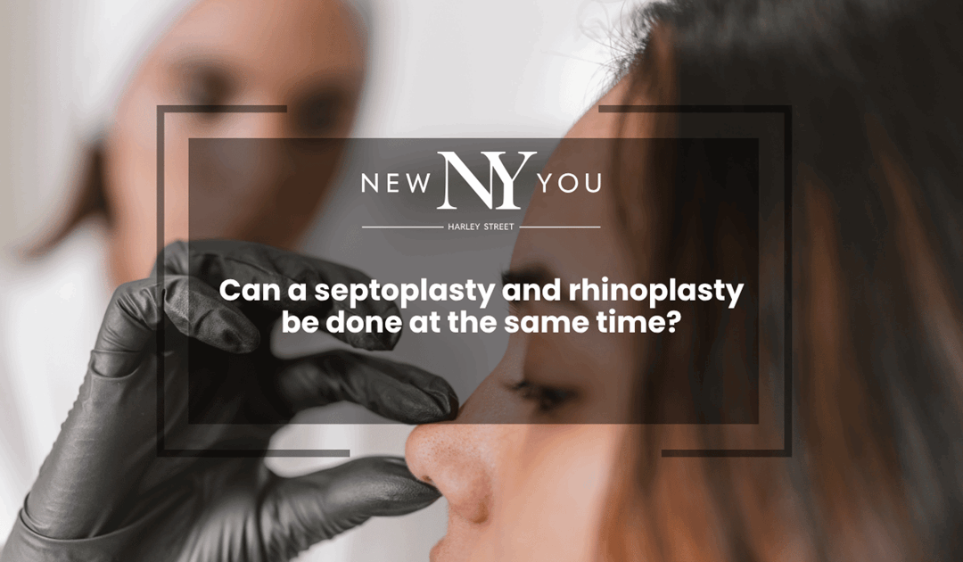Can a septoplasty and rhinoplasty be done at the same time?