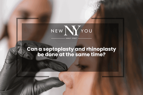Can a septoplasty and rhinoplasty be done at the same time?