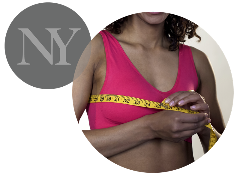 Breast augmentation patient measures
