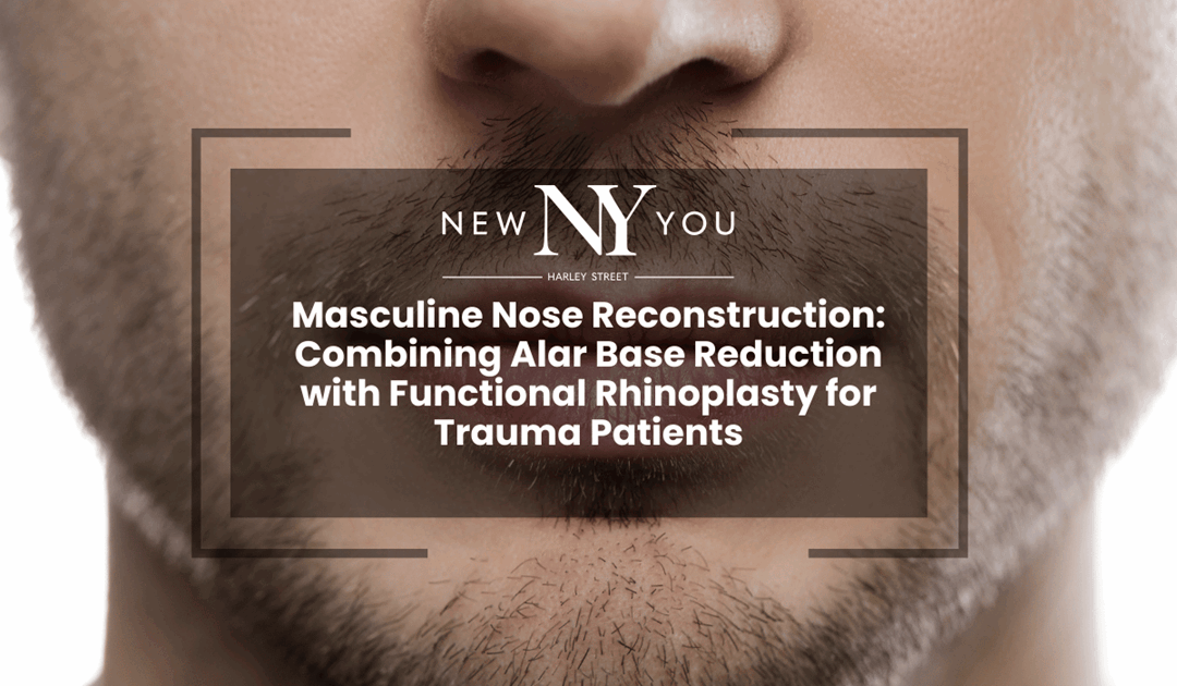 Masculine Nose Reconstruction: Combining Alar Base Reduction with Functional Rhinoplasty for Trauma Patients